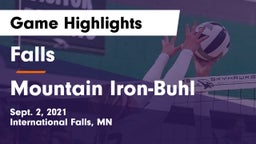 Falls  vs Mountain Iron-Buhl  Game Highlights - Sept. 2, 2021