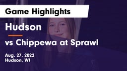Hudson  vs vs Chippewa at Sprawl Game Highlights - Aug. 27, 2022
