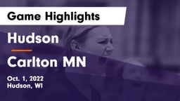 Hudson  vs Carlton MN Game Highlights - Oct. 1, 2022