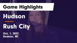 Hudson  vs Rush City  Game Highlights - Oct. 1, 2022