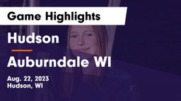 Hudson  vs Auburndale  WI Game Highlights - Aug. 22, 2023