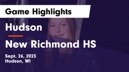 Hudson  vs New Richmond HS Game Highlights - Sept. 26, 2023