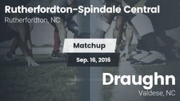 Matchup: Rutherfordton-Spinda vs. Draughn  2016