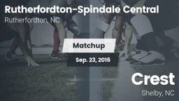 Matchup: Rutherfordton-Spinda vs. Crest  2016