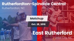 Matchup: Rutherfordton-Spinda vs. East Rutherford  2016
