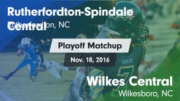 Matchup: Rutherfordton-Spinda vs. Wilkes Central  2016