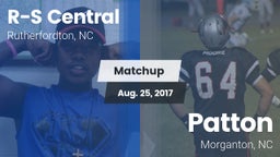 Matchup: R-S Central High vs. Patton  2017
