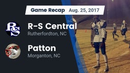 Recap: R-S Central  vs. Patton  2017