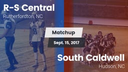 Matchup: R-S Central High vs. South Caldwell  2017
