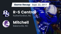 Recap: R-S Central  vs. Mitchell  2017