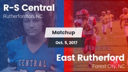 Matchup: R-S Central High vs. East Rutherford  2017