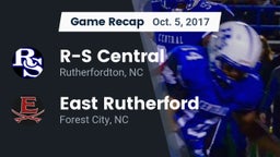 Recap: R-S Central  vs. East Rutherford  2017
