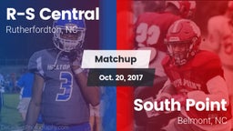 Matchup: R-S Central High vs. South Point  2017