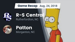 Recap: R-S Central  vs. Patton  2018