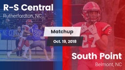 Matchup: R-S Central High vs. South Point  2018