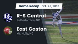 Recap: R-S Central  vs. East Gaston  2018
