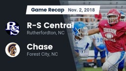 Recap: R-S Central  vs. Chase  2018
