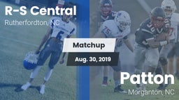 Matchup: R-S Central High vs. Patton  2019