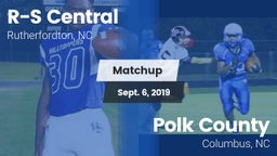 Matchup: R-S Central High vs. Polk County  2019