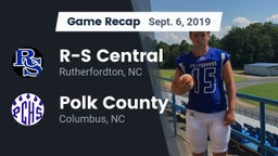 Recap: R-S Central  vs. Polk County  2019