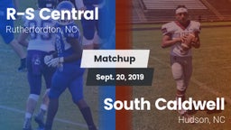 Matchup: R-S Central High vs. South Caldwell  2019