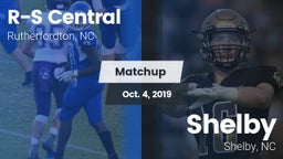 Matchup: R-S Central High vs. Shelby  2019