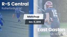 Matchup: R-S Central High vs. East Gaston  2019