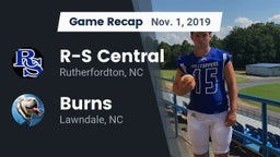 Recap: R-S Central  vs. Burns  2019