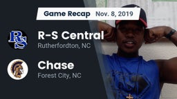 Recap: R-S Central  vs. Chase  2019