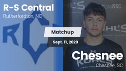 Matchup: R-S Central High vs. Chesnee  2020