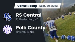 Recap: RS Central  vs. Polk County  2022