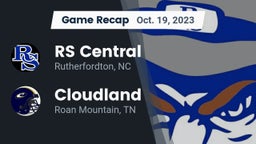 Recap: RS Central  vs. Cloudland  2023
