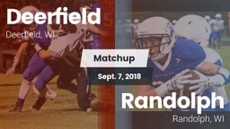 Matchup: Deerfield vs. Randolph  2018