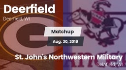 Matchup: Deerfield vs. St. John's Northwestern Military  2019