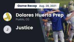 Recap: Dolores Huerta Prep  vs. Justice  2021