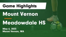 Mount Vernon  vs Meadowdale HS Game Highlights - May 6, 2023