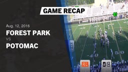 Recap: Forest Park  vs. Potomac  2016