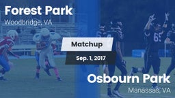 Matchup: Forest Park vs. Osbourn Park  2017