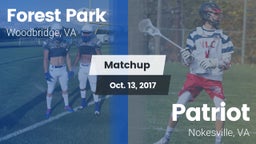 Matchup: Forest Park vs. Patriot   2017