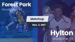 Matchup: Forest Park vs. Hylton  2017