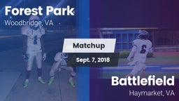 Matchup: Forest Park vs. Battlefield  2018