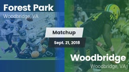 Matchup: Forest Park vs. Woodbridge  2018
