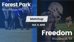 Matchup: Forest Park vs. Freedom  2018