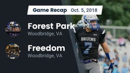 Recap: Forest Park  vs. Freedom  2018