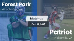 Matchup: Forest Park vs. Patriot   2018