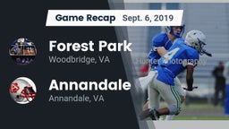 Recap: Forest Park  vs. Annandale  2019