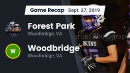 Recap: Forest Park  vs. Woodbridge  2019