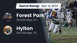 Recap: Forest Park  vs. Hylton  2019