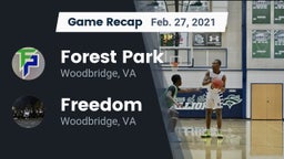 Recap: Forest Park  vs. Freedom  2021