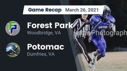 Recap: Forest Park  vs. Potomac  2021